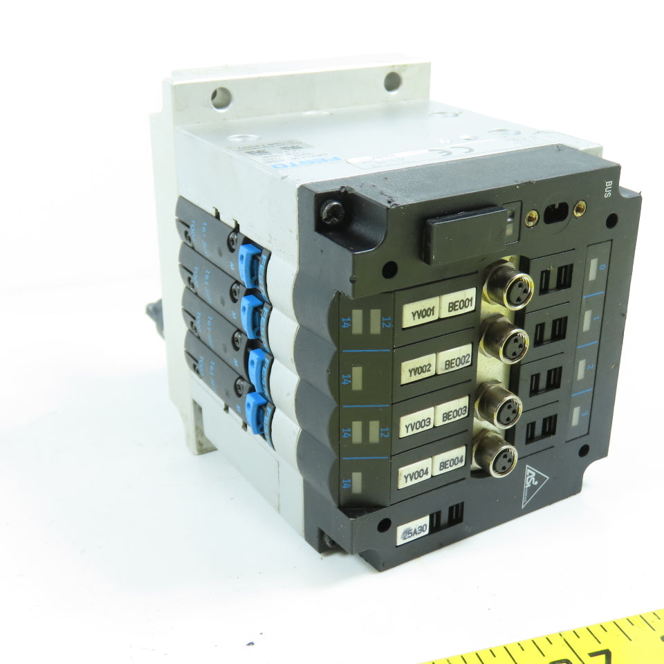 Festo CPV-14-VI CPV14-VI-P4-1/8-B Pneumatic Manifold CPV14-GE-ASI-4E4A