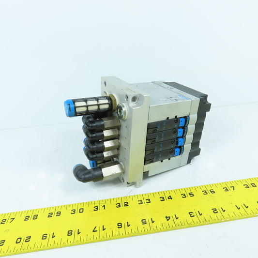 Festo CPV-14-VI CPV14-VI-P4-1/8-B Pneumatic Manifold CPV14-GE-ASI-4E4A