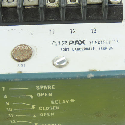 Airpax Electronics 075-130-0017 Controller 117VAC 50-400HZ