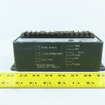 Airpax Electronics 075-130-0017 Controller 117VAC 50-400HZ