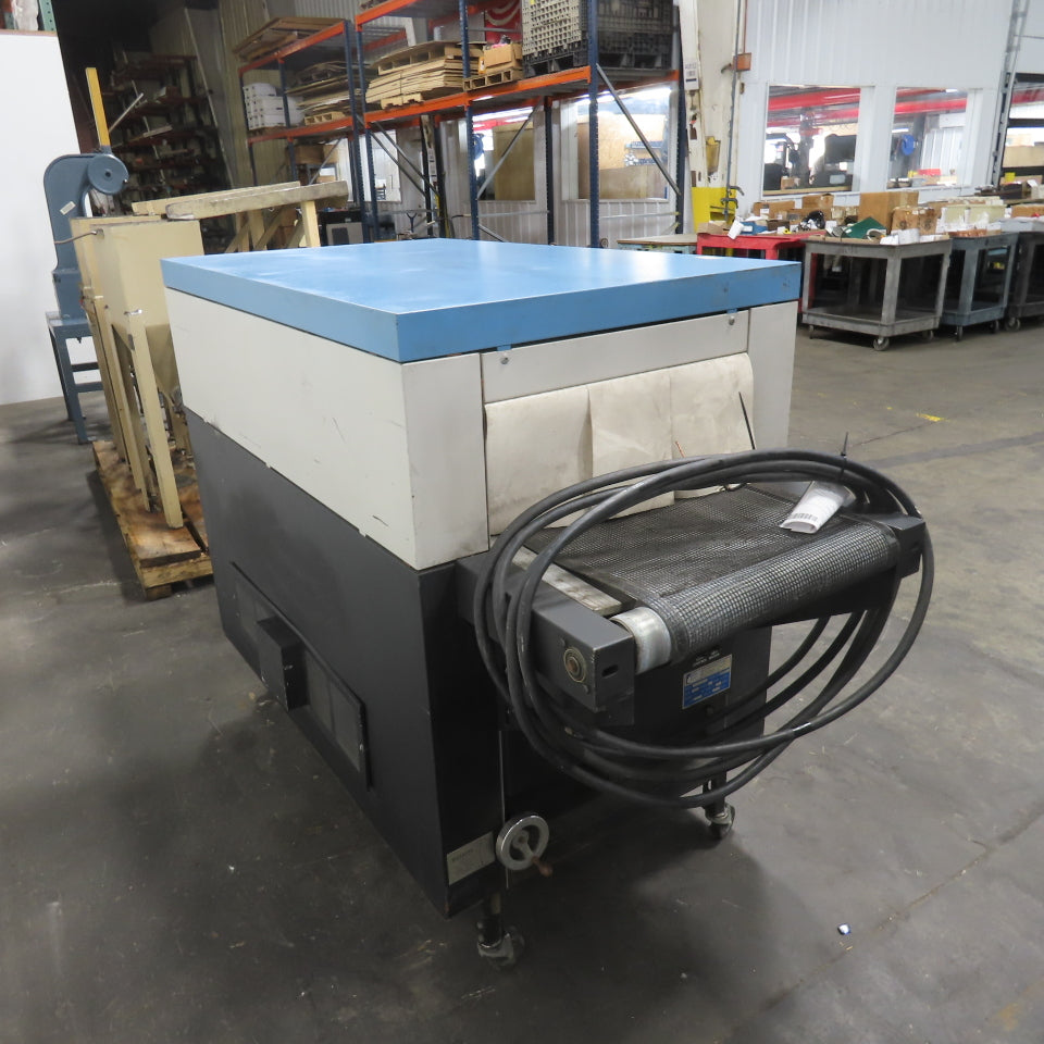 Bestronic T-20-9A2 Heat Shrink Tunnel 1Ph 220V 20" W x 9" Tall Opening W/Casters
