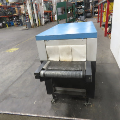 Bestronic T-20-9A2 Heat Shrink Tunnel 1Ph 220V 20" W x 9" Tall Opening W/Casters