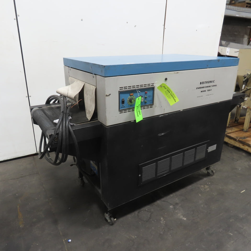 Bestronic T-20-9A2 Heat Shrink Tunnel 1Ph 220V 20" W x 9" Tall Opening W/Casters