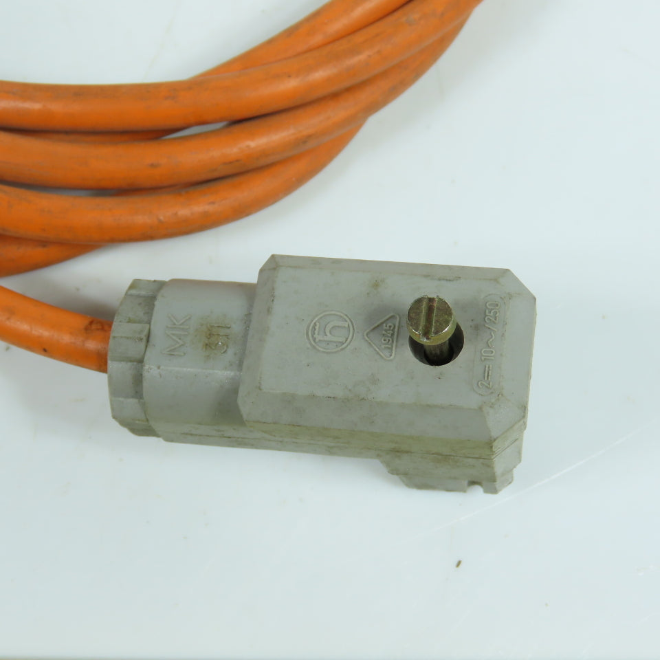 Rexroth INK0238 Indramat 3-Wire Cable Assembly W/ MK 311 Connector