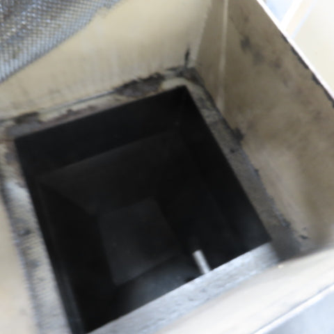 12" x 12" Top Fill Hopper W/ Hydraulic Open/Close Valve Lot Of 3