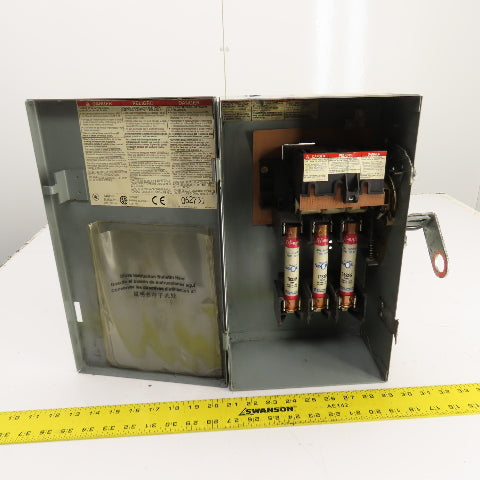 Square D PQ3603G I-Line Fusible Busway Plug Switch Unit 30A 3P 3W 600V