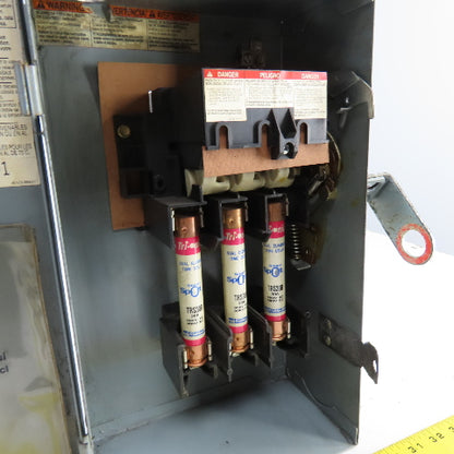 Square D PQ3603G I-Line Fusible Busway Plug Switch Unit 30A 3P 3W 600V