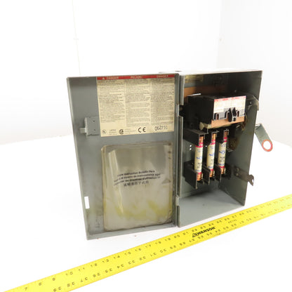 Square D PQ3603G I-Line Fusible Busway Plug Switch Unit 30A 3P 3W 600V