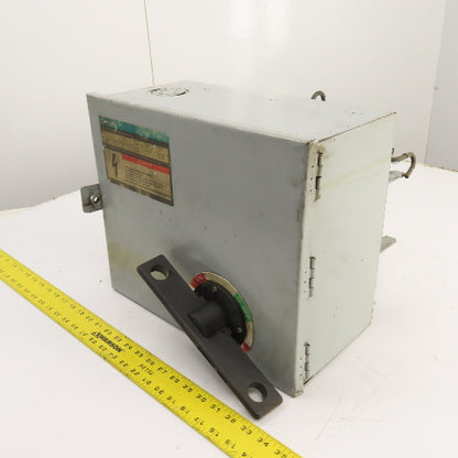 Siemens SXID361G0 Sentron Fusible Busway Plug Switch Unit 30A 3P 3W 600V