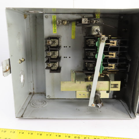 Siemens SXID361G0 Sentron Fusible Busway Plug Switch Unit 30A 3P 3W 600V