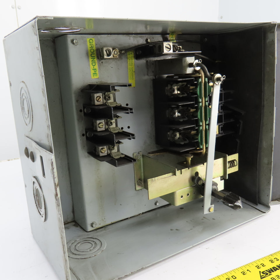 Siemens SXID361G0 Sentron Fusible Busway Plug Switch Unit 30A 3P 3W 600V