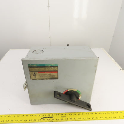 Siemens SXID361G0 Sentron Fusible Busway Plug Switch Unit 30A 3P 3W 600V