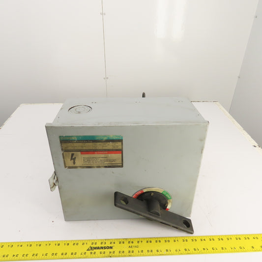 Siemens SXID361G0 Sentron Fusible Busway Plug Switch Unit 30A 3P 3W 600V