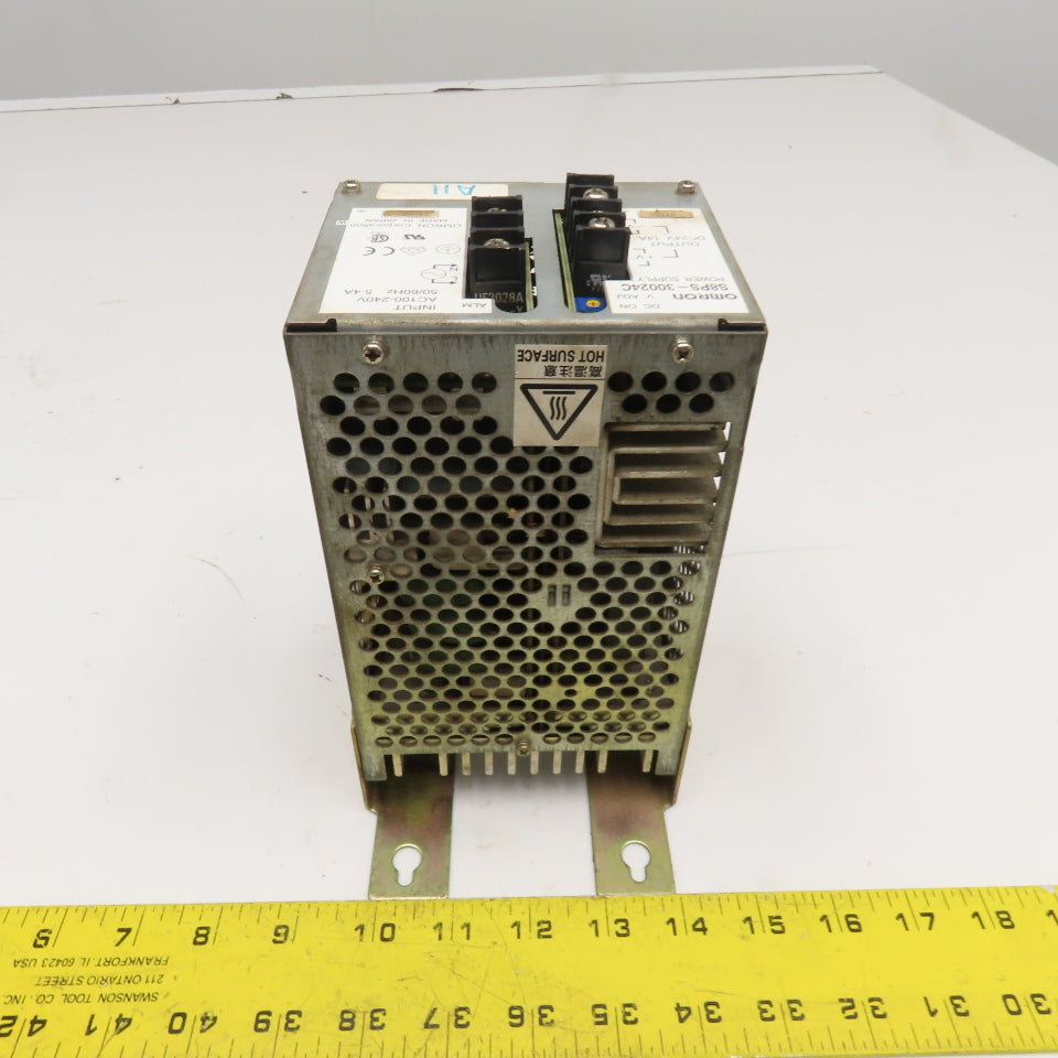 Omron S8PS-30024C DC Power Supply 100-240VAC 24VDC Adjustable Output
