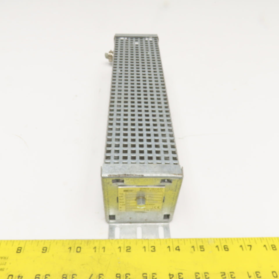 Gino GmbH 192 H 9046 100 Ohm 450A DC Braking Resistor 0.285kW
