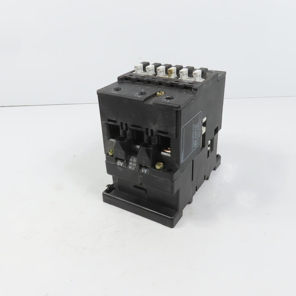 ABB B50 40HP 65A 600V 3-Pole Power Contactor 120V Coil