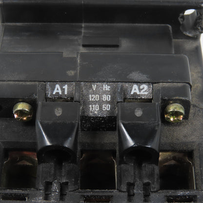 ABB B50 40HP 65A 600V 3-Pole Power Contactor 120V Coil
