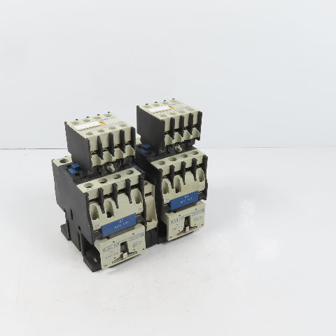 Telemecanique LC1D2510 15HP Interlocked Reversing Contactor 120V Coil W/LA1 DN22
