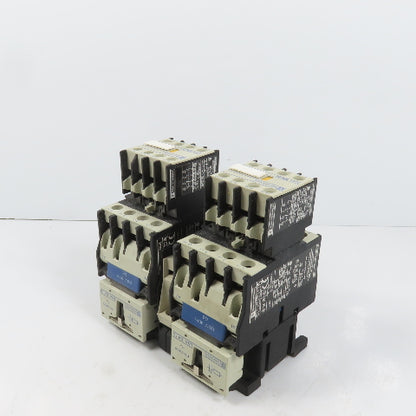Telemecanique LC1D2510 15HP Interlocked Reversing Contactor 120V Coil W/LA1 DN22