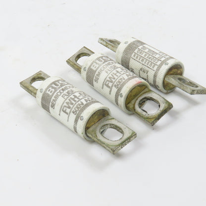 Bussmann FWH-50A Semiconductor Fuse 50A 500V AC/DC Lot Of 3