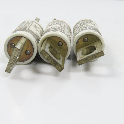 Bussmann FWH-50A Semiconductor Fuse 50A 500V AC/DC Lot Of 3