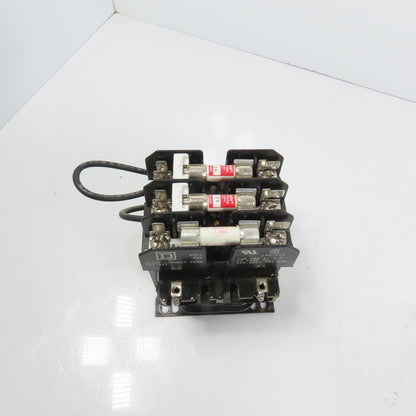 Square D KF100D3 0.100kVA Fusible Control Transformer Pri 208V Sec 120V 1PH