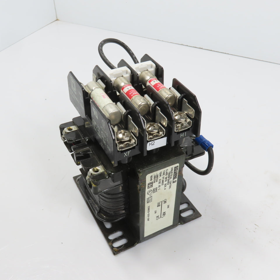 Square D KF100D3 0.100kVA Fusible Control Transformer Pri 208V Sec 120V 1PH