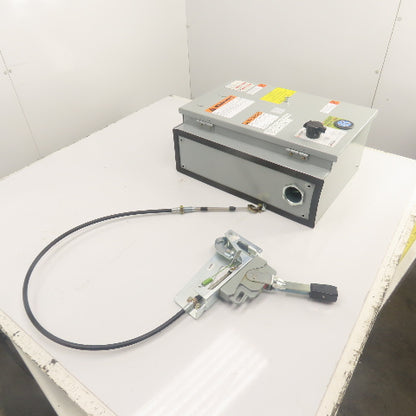 Eaton DEM362FDJA-00VT 60A 600V Fusible OEM OLI Line Isolation Switch&Flex Shaft