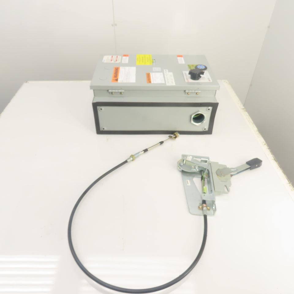 Eaton DEM362FDJA-00VT 60A 600V Fusible OEM OLI Line Isolation Switch&Flex Shaft