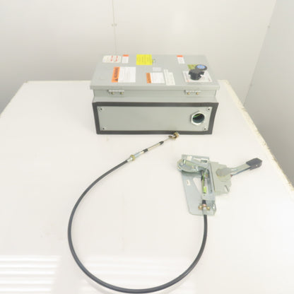 Eaton DEM362FDJA-00VT 60A 600V Fusible OEM OLI Line Isolation Switch&Flex Shaft