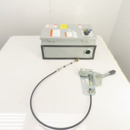 Eaton DEM362FDJA-00VT 60A 600V Fusible OEM OLI Line Isolation Switch&Flex Shaft