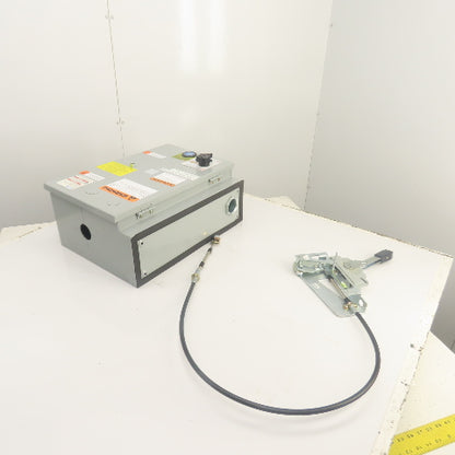 Eaton DEM362FDJA-00VT 60A 600V Fusible OEM OLI Line Isolation Switch&Flex Shaft