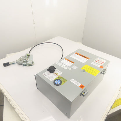 Eaton DEM362FDJA-00VT 60A 600V Fusible OEM OLI Line Isolation Switch&Flex Shaft