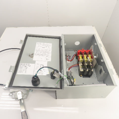 Eaton DEM362FDJA-00VT 60A 600V Fusible OEM OLI Line Isolation Switch&Flex Shaft