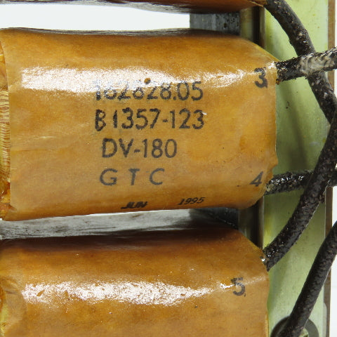 Robicon 162828.05 B1357-123 Transformer DV-180 GTC W/ (3) 190255-10C