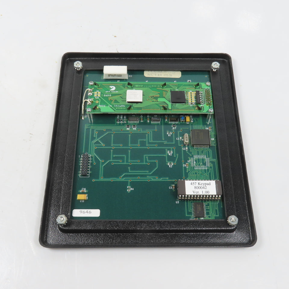 Robicon 460A68.00 Rev 0 D/C 199-96 Keypad Operator Interface