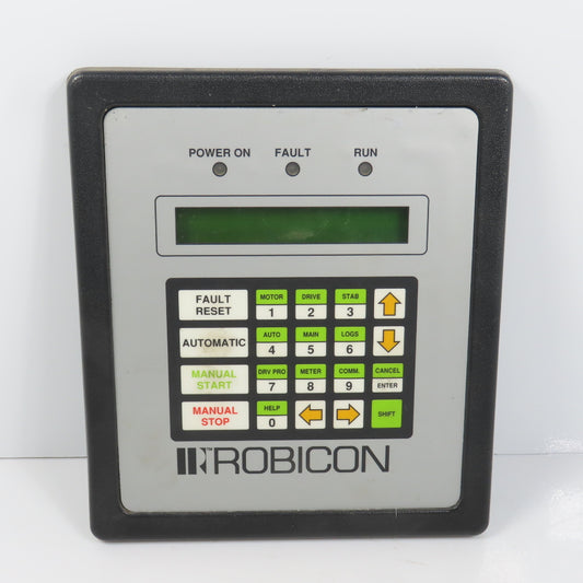 Robicon 460A68.00 Rev 0 D/C 199-96 Keypad Operator Interface