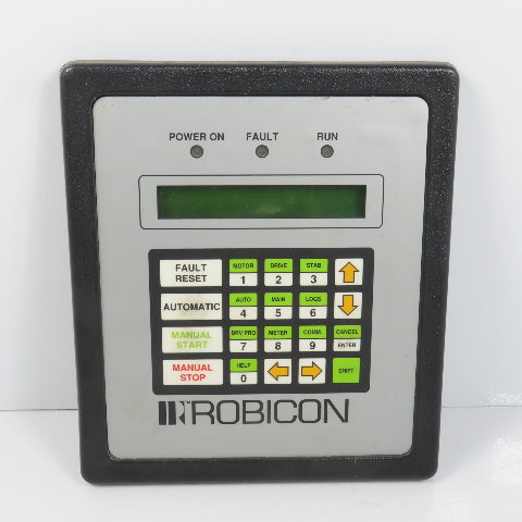 Robicon 460A68.00 Rev 0 D/C 199-96 Keypad Operator Interface