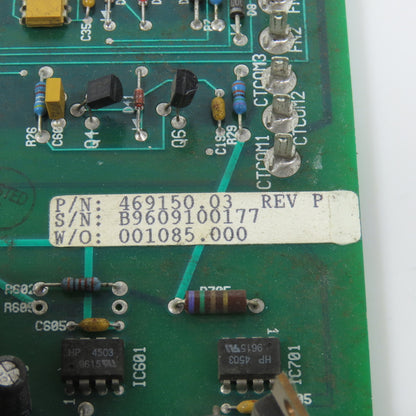 Robicon 469150.03 Rev P Gate Driver Board For AC Motor Drive