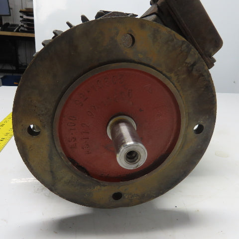 Isgev AS 112 M 4 3Ph Asynchronous Motor 4/4.8kW 1730RPM 230-460V 50/602Hz