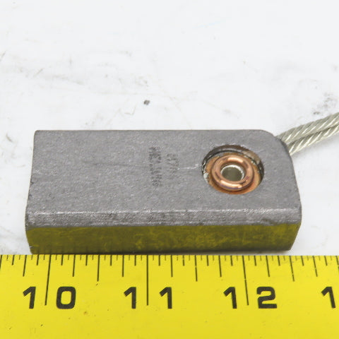 Helwig 11704 Carbon Electric Motor Brush 2.625"x1.250"x0.625" Lot of 2