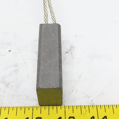 Helwig 11704 Carbon Electric Motor Brush 2.625"x1.250"x0.625" Lot of 2
