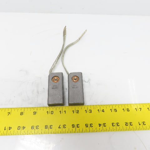 Helwig 11704 Carbon Electric Motor Brush 2.625"x1.250"x0.625" Lot of 2