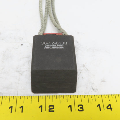 Helwig 36-12-38-12-8138 Carbon Electric Motor Brush 2.500L x 1.625"W x 0.875"T