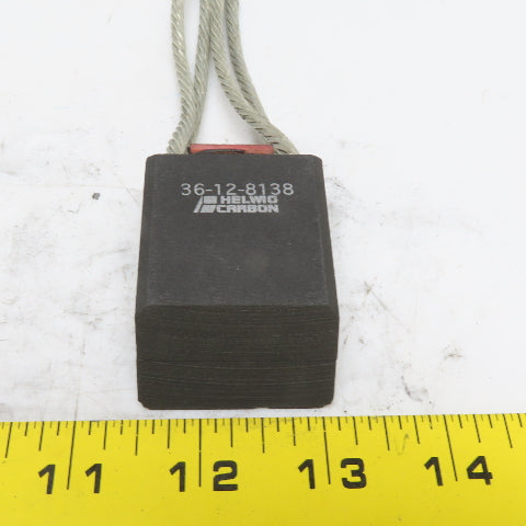Helwig 36-12-38-12-8138 Carbon Electric Motor Brush 2.500L x 1.625"W x 0.875"T