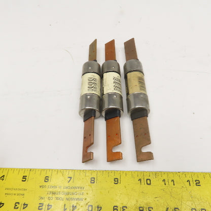 Bussmann FRS-R90 Fusetron 90A 600V Time Delay Class RK5 Fuse Lot Of 3