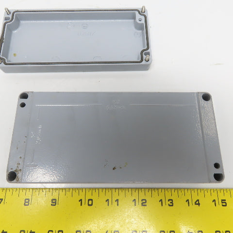 Rittel GA9106210 Cast Aluminum Universal Enclosure 163mm x 52mm x 42mm
