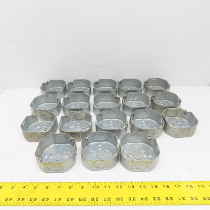 Steel City Steel City Octagon Box 3-1/2", 11.8 Cu. In. for conduit New Lot of 18