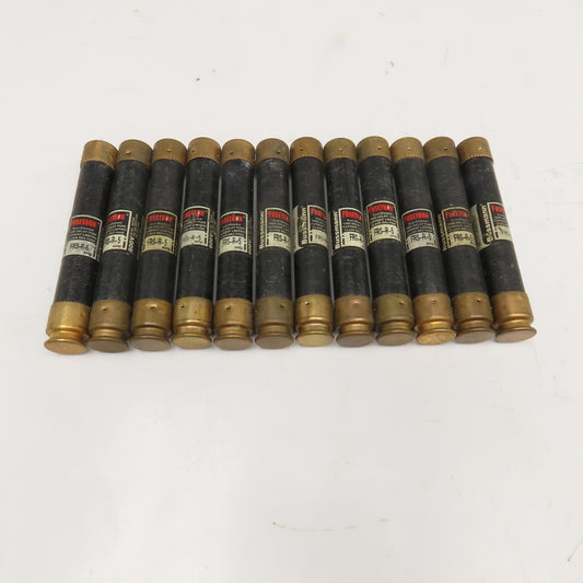 Bussmann FRS-R-5 5A 600V Time Delay Class RK5 Fuse Lot Of 12