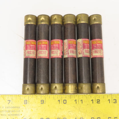 Bussmann FRS-R-17-1/2 17-1/2A 600V Time Delay Class RK5 Fuse Lot Of 6